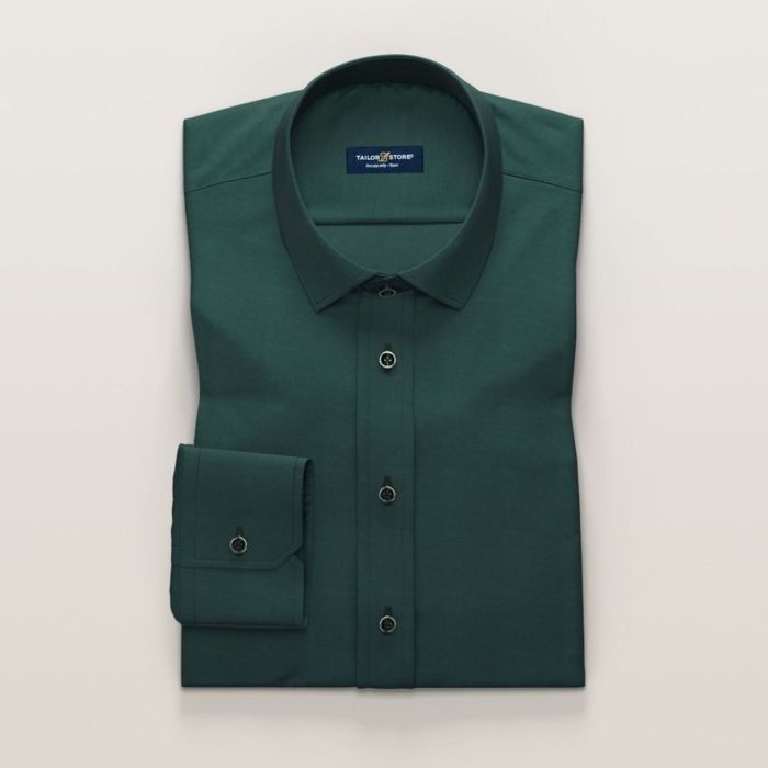 Green dress shirts men