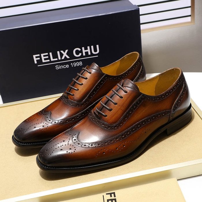 Mens brogue genuine qwinkadink