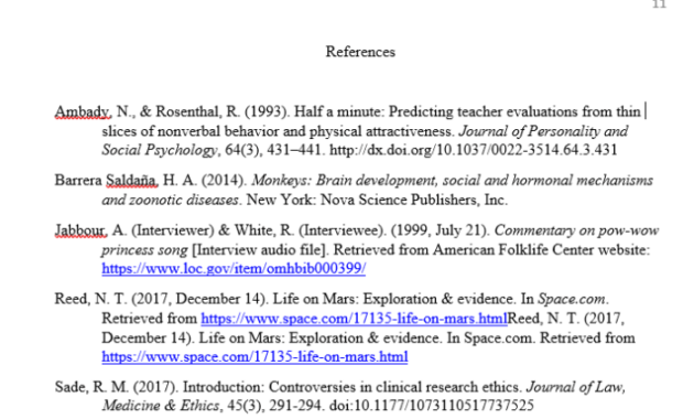 How to cite a cook apa style