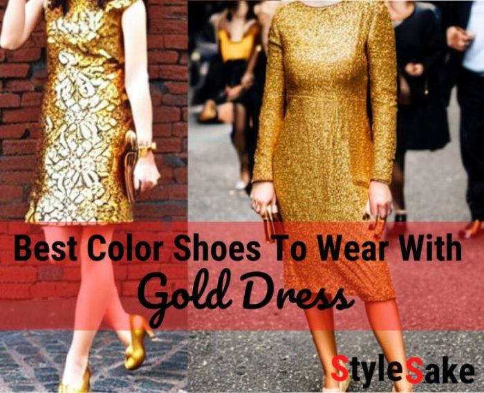 Best color shoes for black dress