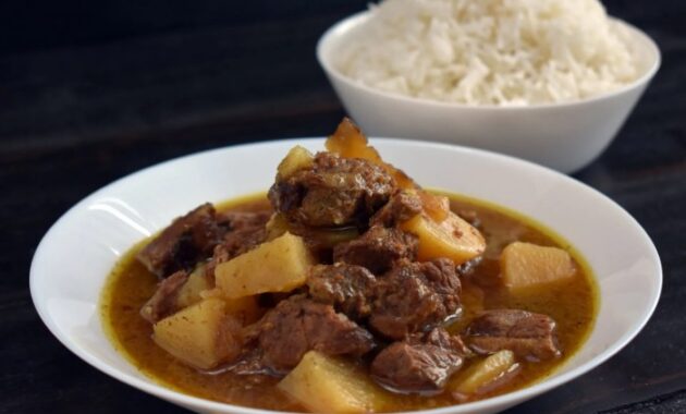 Jamaican curry lamb style