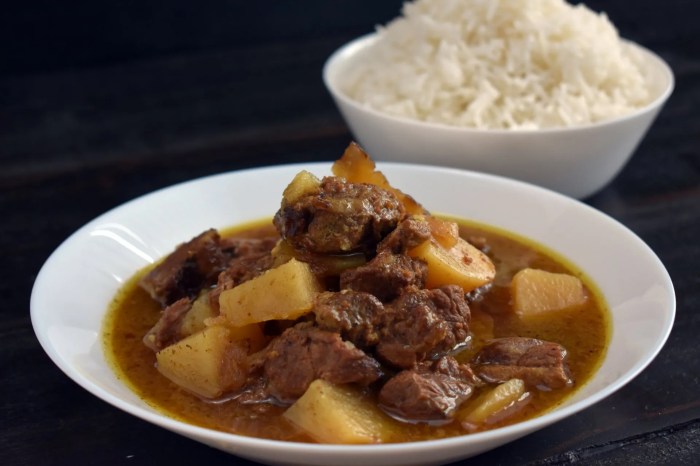 Jamaican curry lamb style