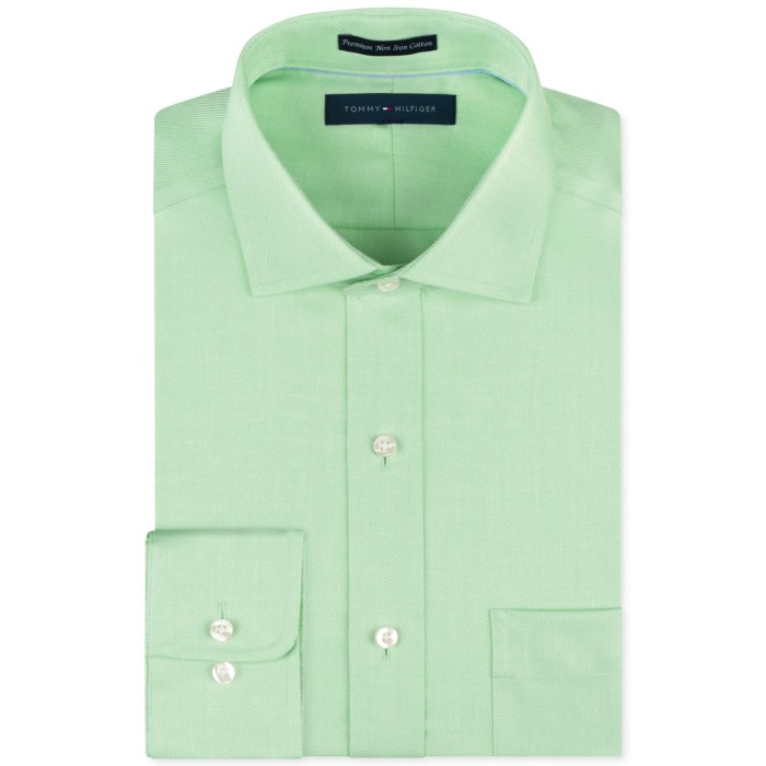 Green dress shirts men