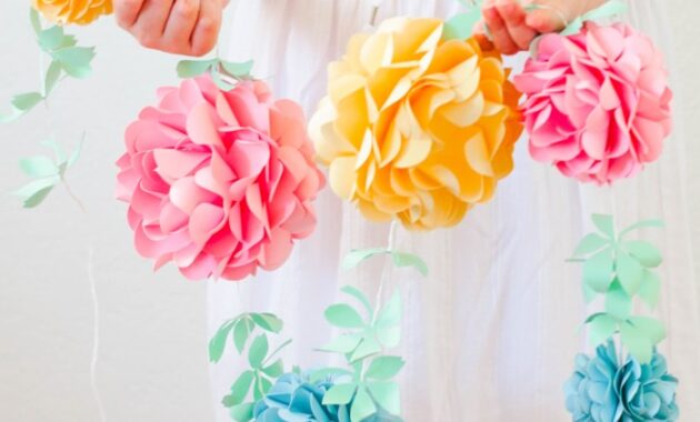 How to make flower for decoration