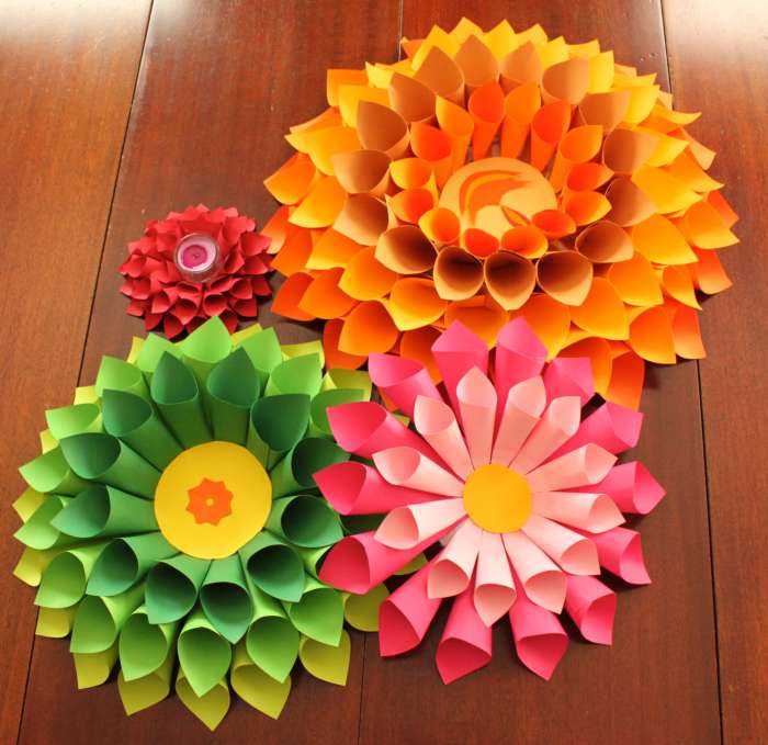 How to make paper craft for home decoration